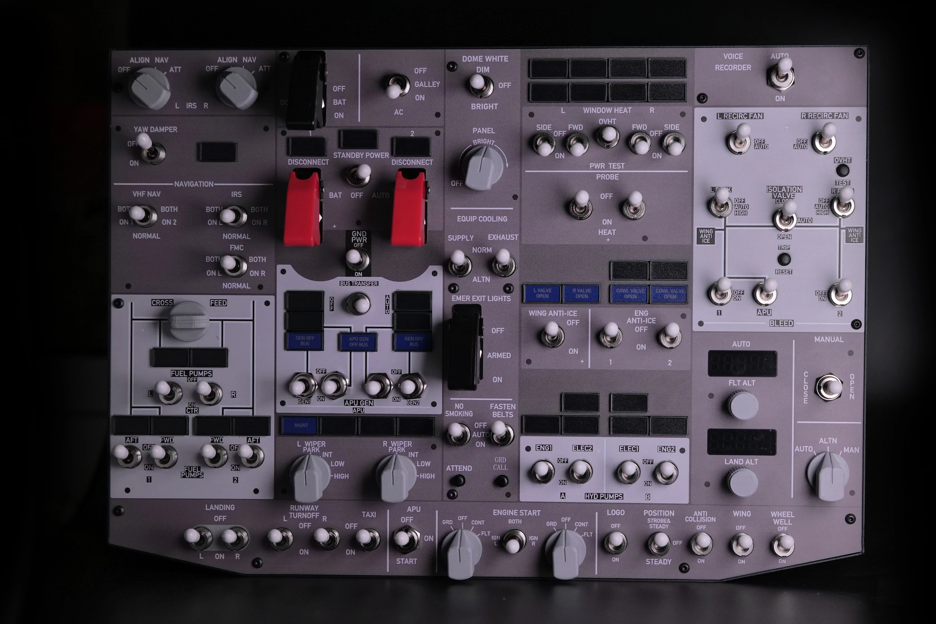 Rowsfire Open Pre-Orders for Boeing B107 Overhead Panel