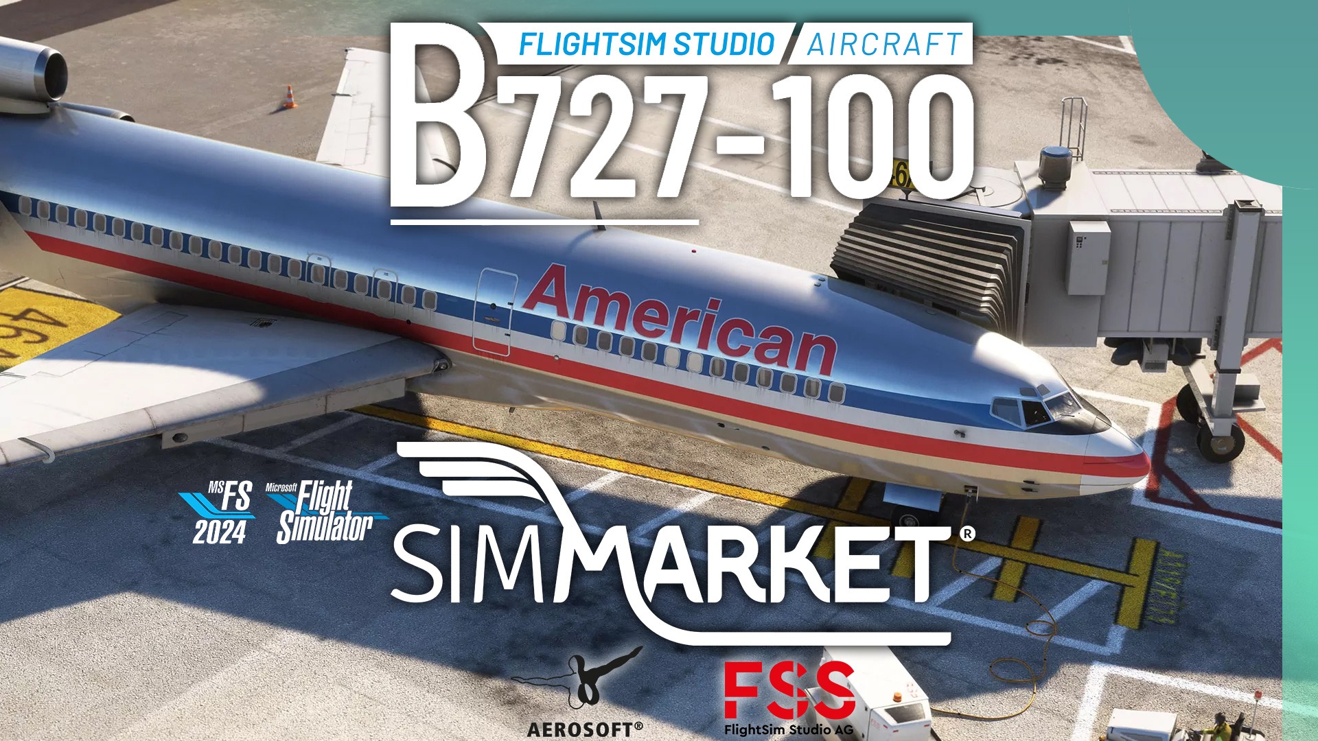 Aerosoft and FlightSim Studio Release Boeing 727-100 Series for MSFS 2024/2020