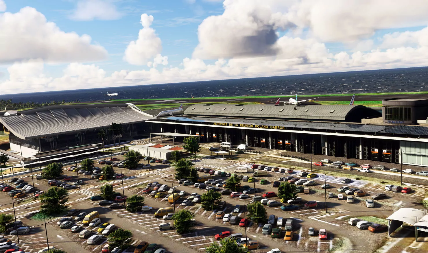 FSDG – Roland Garros International Airport (FMEE) for MSFS 2024/2020
