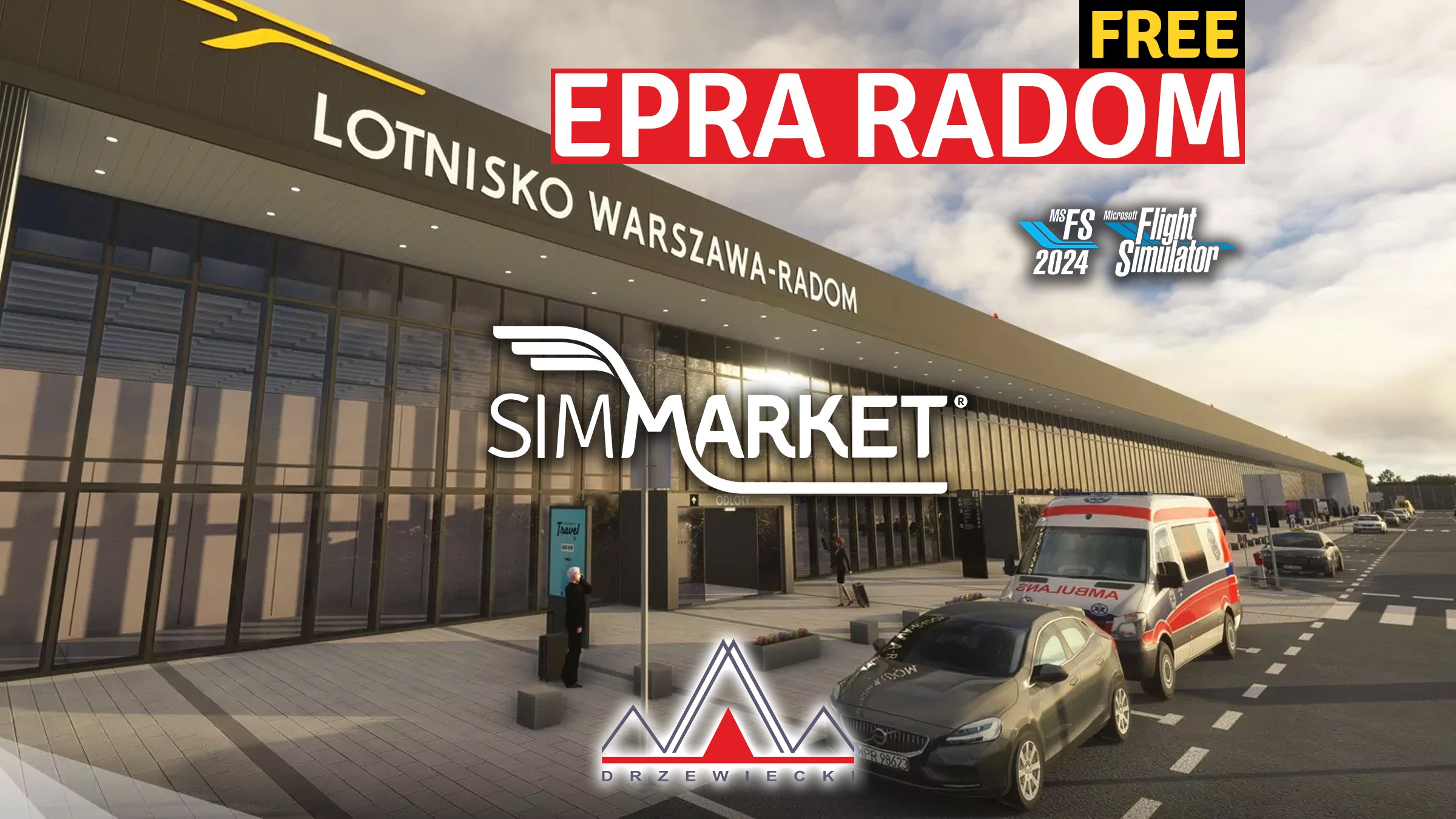 Drzewiecki Design – EPRA Radom Airport Released for Free on SIMMARKET for MSFS24/20