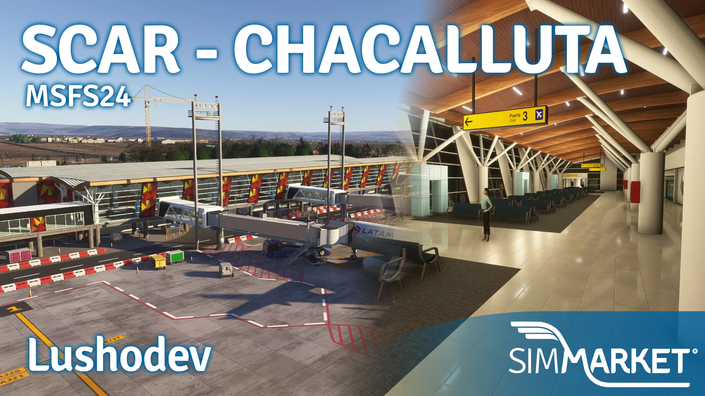 Lushodev – Chacalluta Intl in Chile for MSFS24
