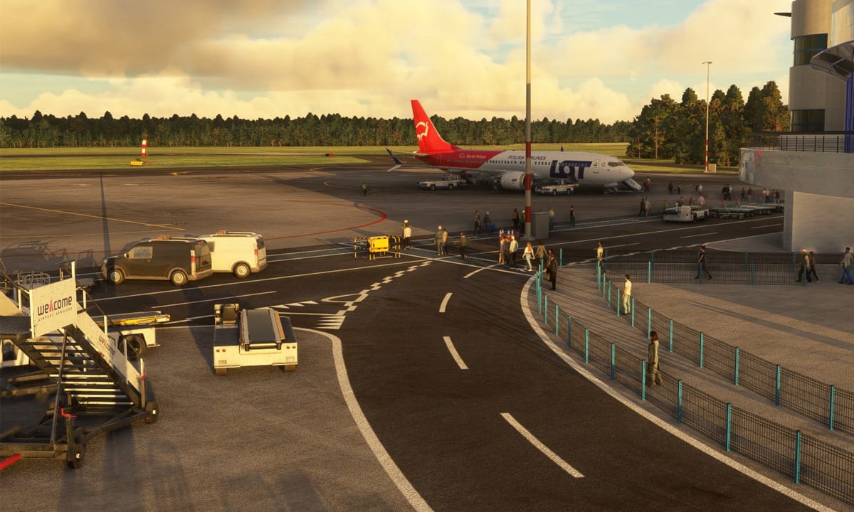 Papa Delta Studio Updates Szczecin–Goleniów Airport to Version 2.0